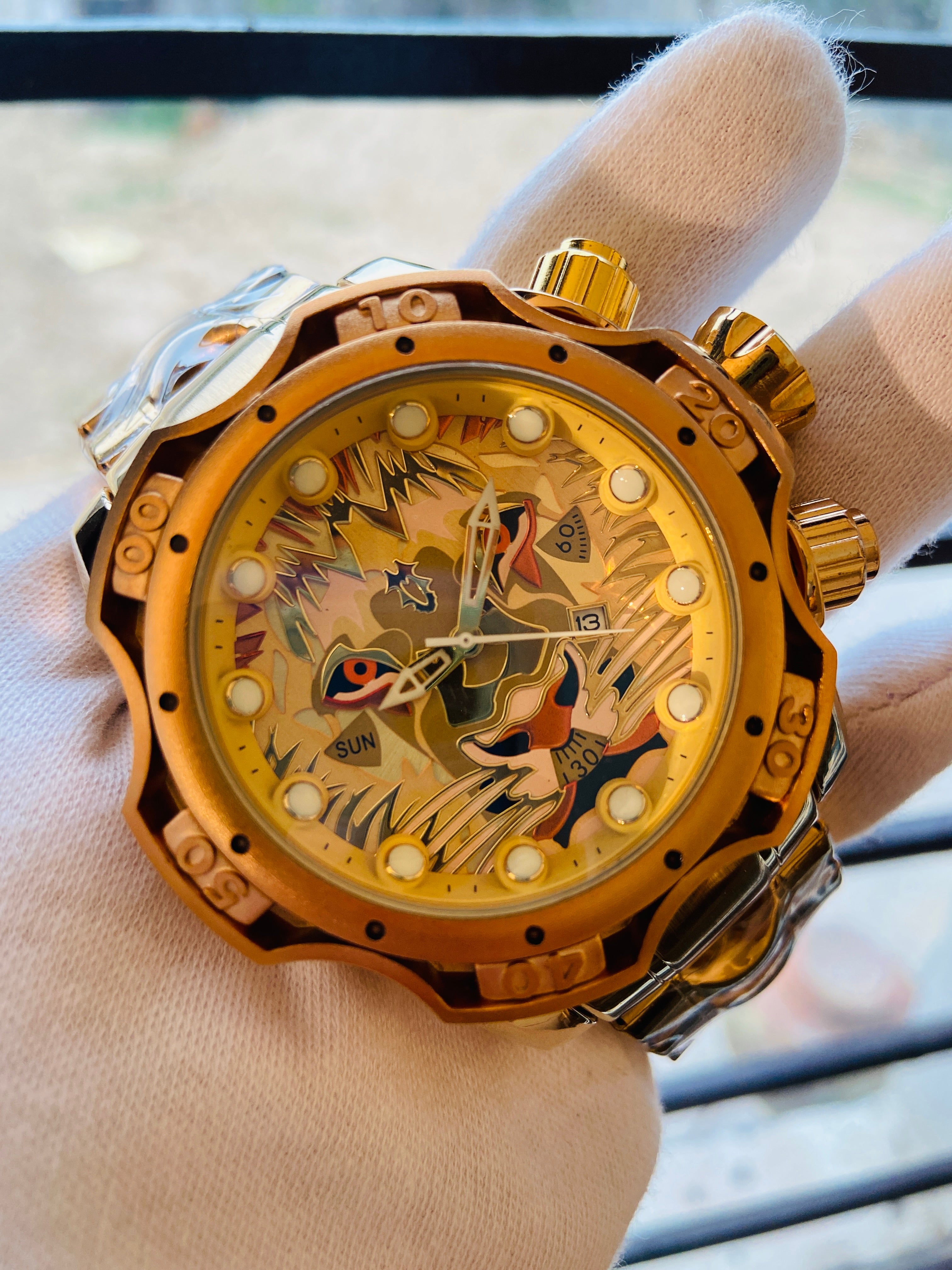 Invicta discount lion watch