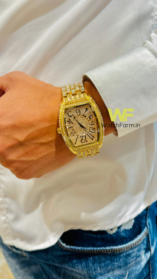 Watch Farm Ultra Luxury Diamond Watch(Dubai Imported)